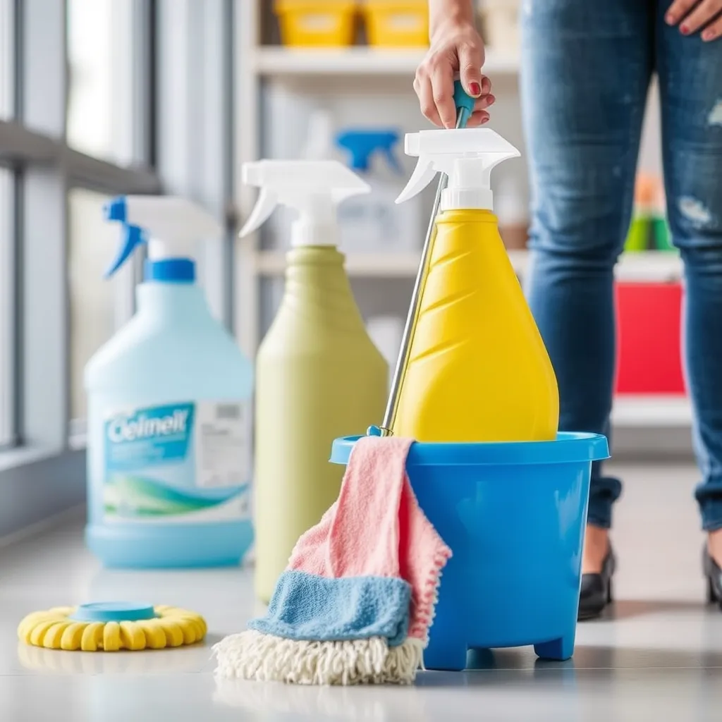 business cleaning supplies