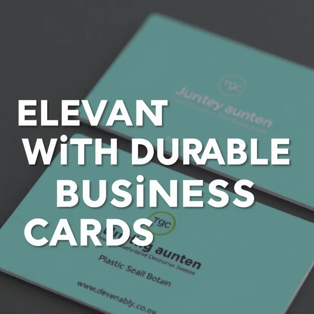 plastic business cards