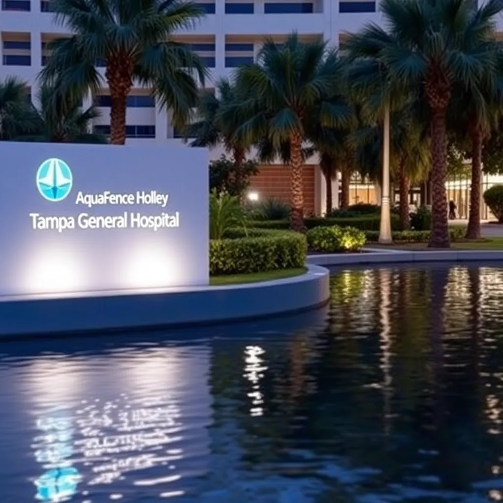 AquaFence Gains Popularity for Safeguarding Tampa General Hospital Against Hurricane Helene Flooding