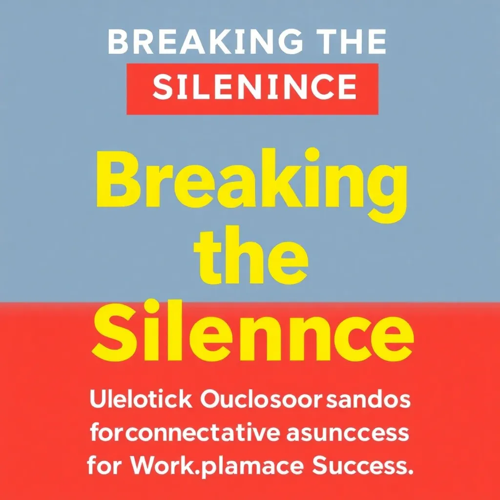 Breaking the Silence: Unlocking Open Conversations for Workplace Success