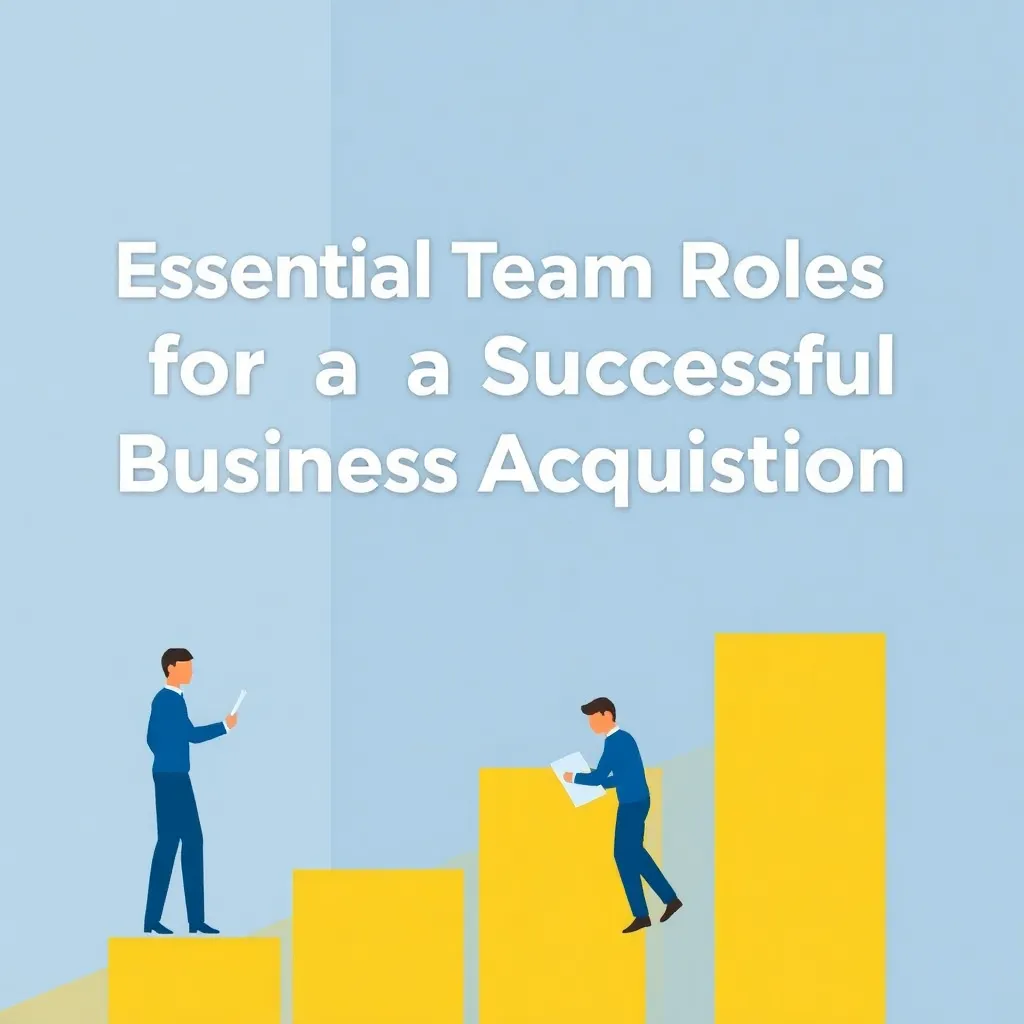 Essential Team Roles for a Successful Business Acquisition