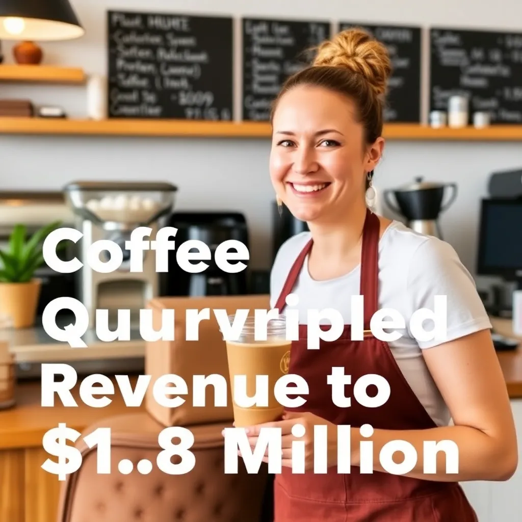 From Regular Customer to Coffee Shop Owner: How She Quadrupled Revenue to $1.8 Million