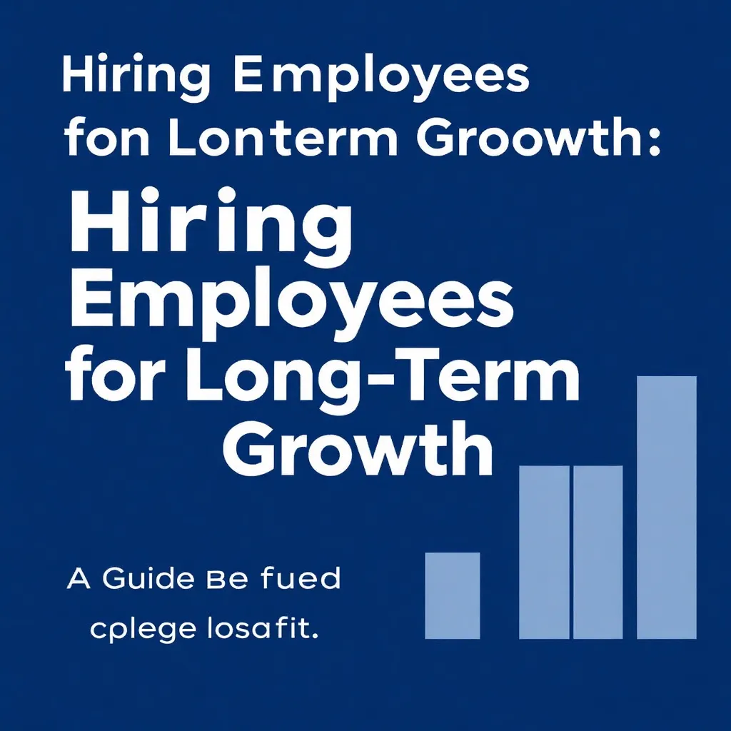 Hiring Employees for Long-Term Growth: A Guide to Finding the Right Fit