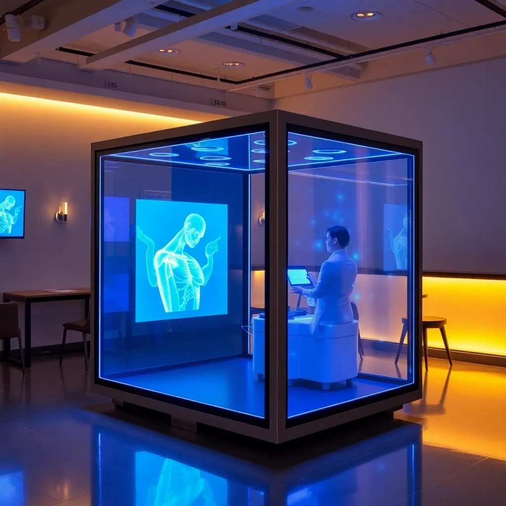 Hologram Boxes: The Rising Trend in Hospitals, Bars, and Amazon AI Hubs