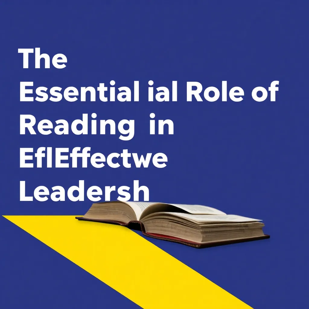 The Essential Role of Reading in Effective Leadership