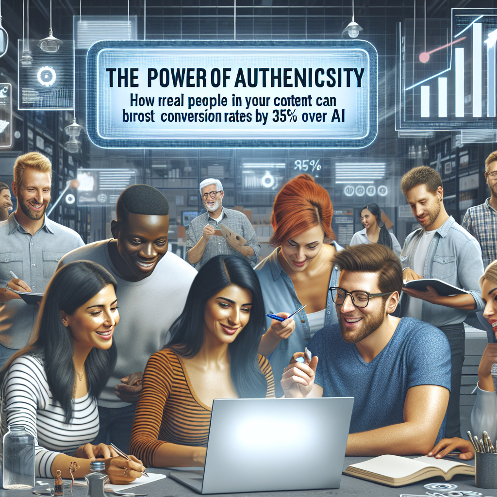 The Power of Authenticity: How Real People in Your Content Can Boost Conversion Rates by 35% Over AI