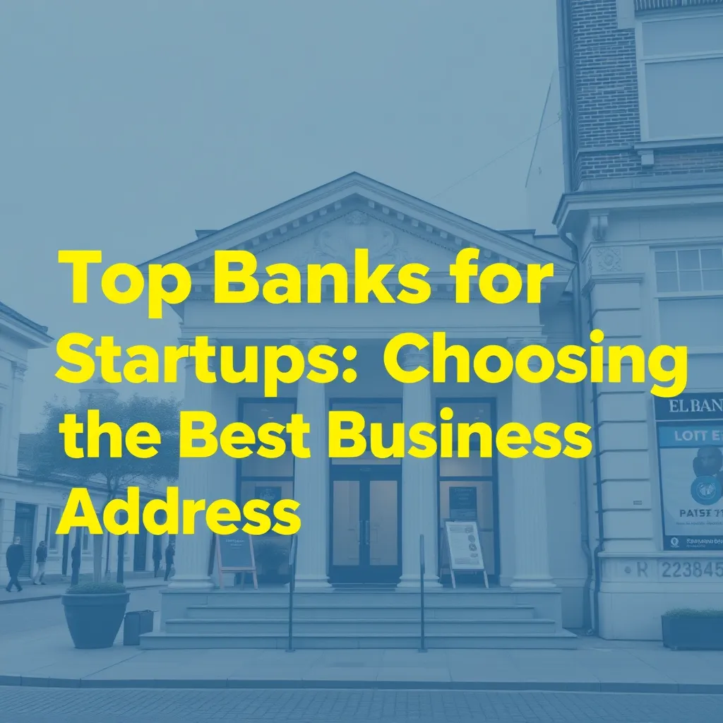 Top Banks for Startups: Choosing the Best Business Address