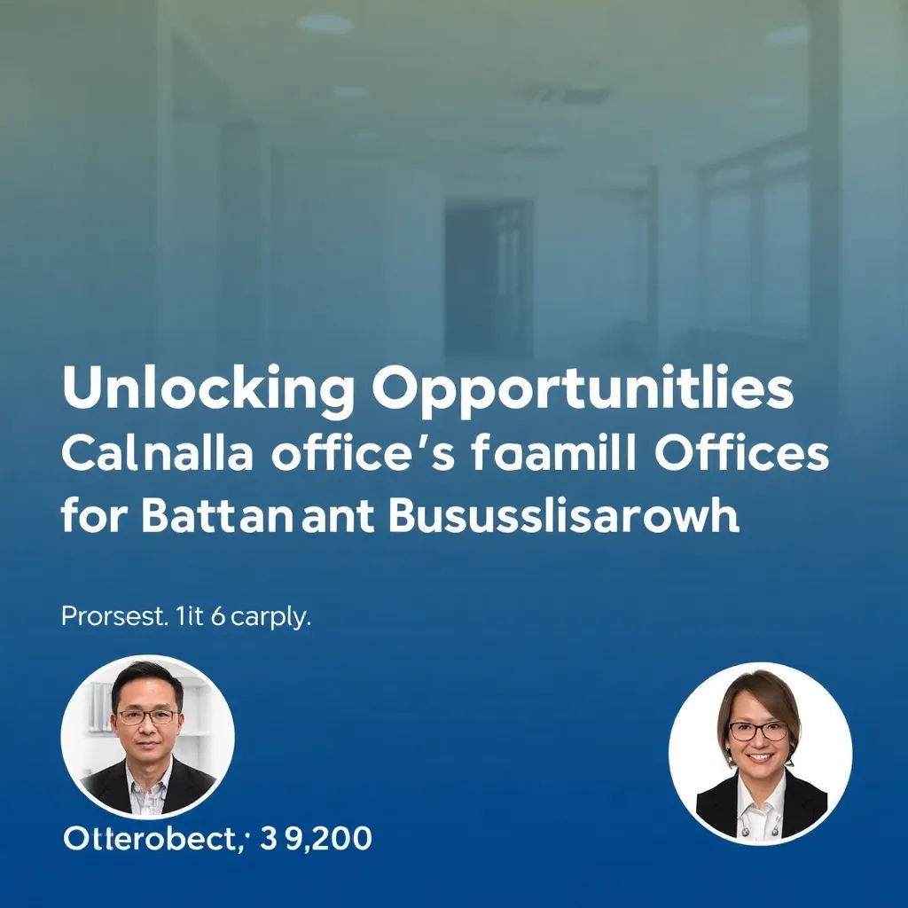 Unlocking Opportunities: Collaborating with Family Offices for Capital and Business Growth - Free Webinar on October 30