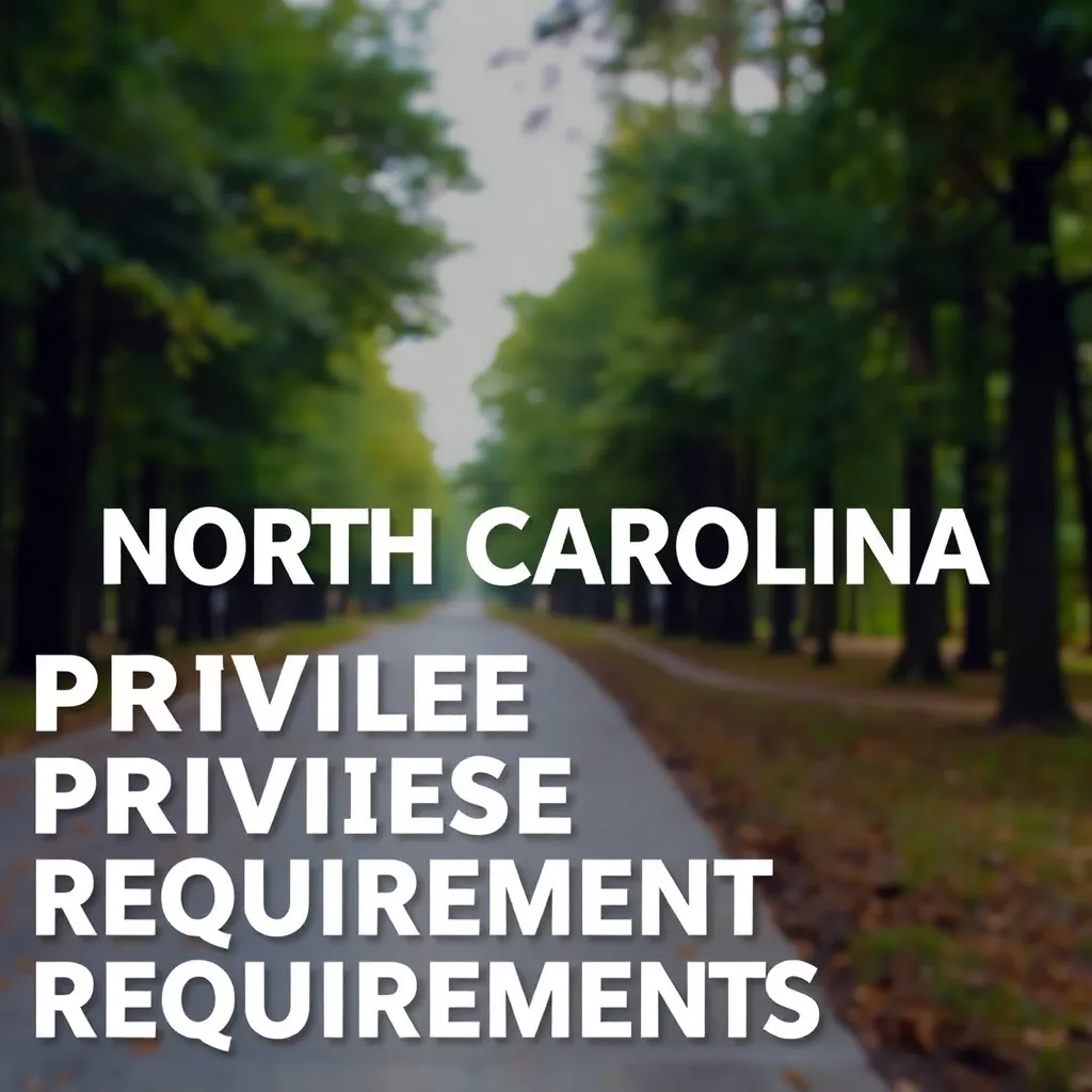 Update on North Carolina Privilege License Requirements